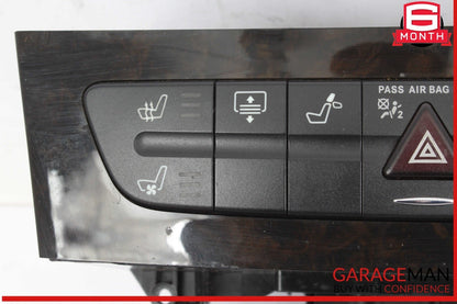 03-09 Mercedes W219 CLS550 E500 Hazard Switch Control Panel 2116800552 OEM