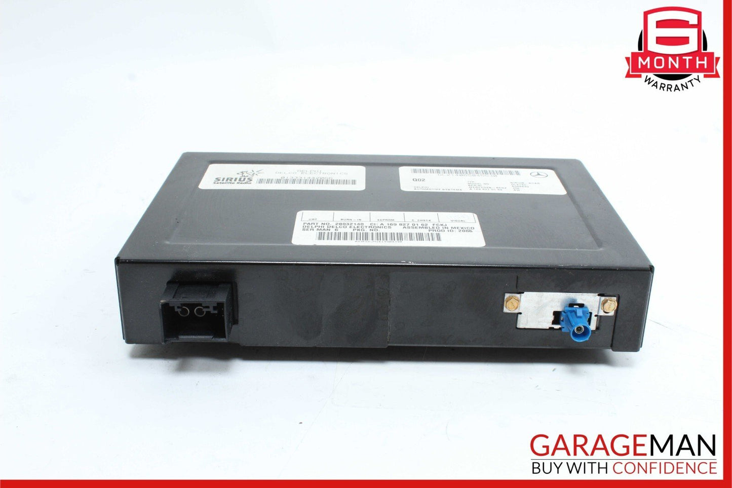 03-09 Mercedes W219 CLS550 CLK350 Sirius Satellite Radio Receiver 1698270162 OEM