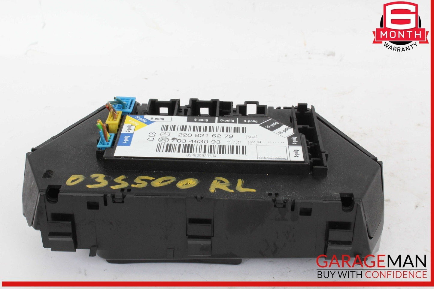 00-06 Mercedes W220 S500 Rear Left Driver Side Seat Control Module Unit OEM