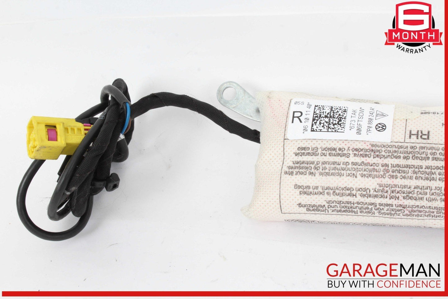 11-18 Porsche Cayenne 958 Front Right Passenger Side Seat Airbag 7P0880242A OEM