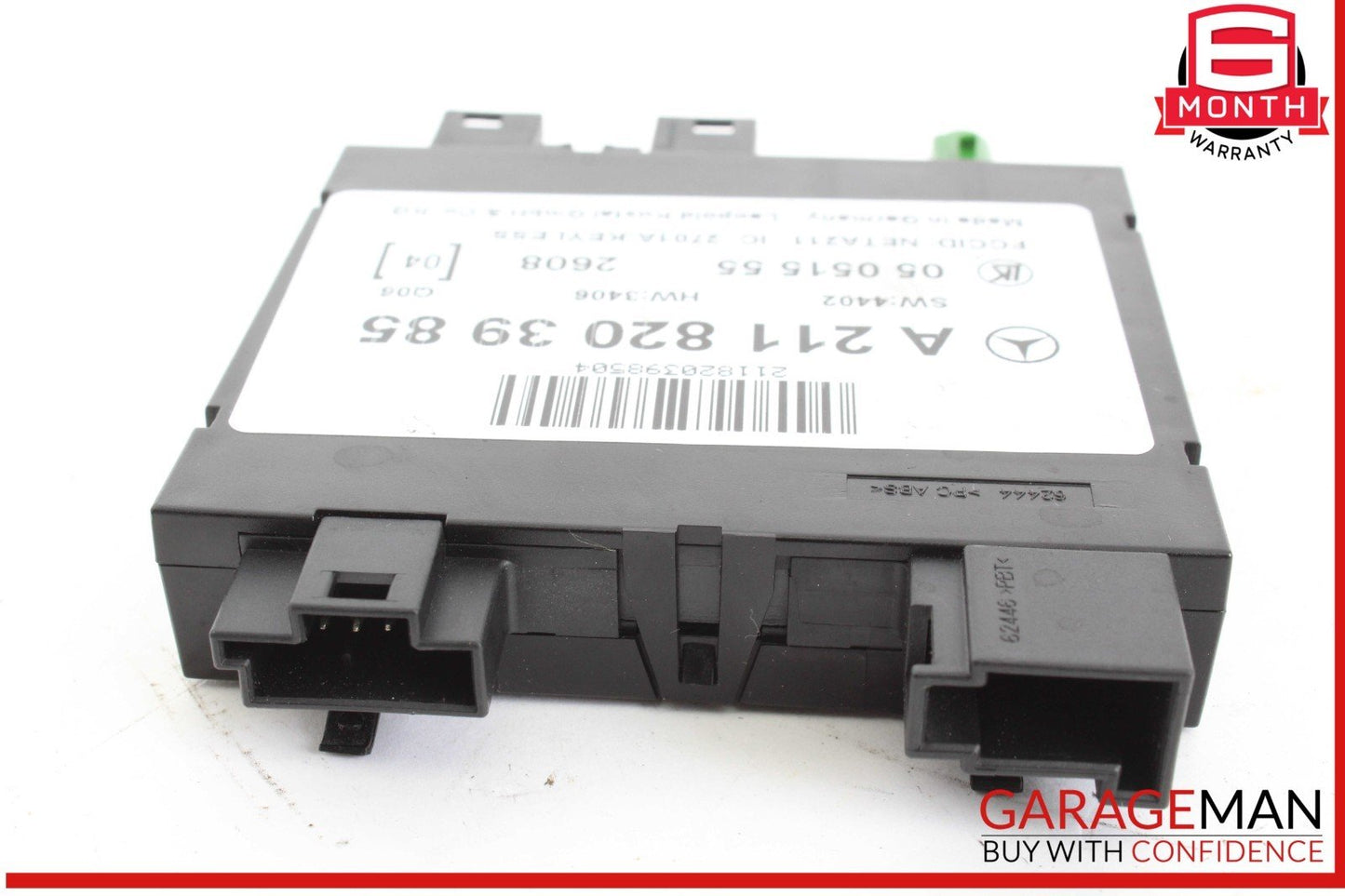 03-11 Mercedes W211 E550 Keyless Go Entry Control Module 2118203985 OEM