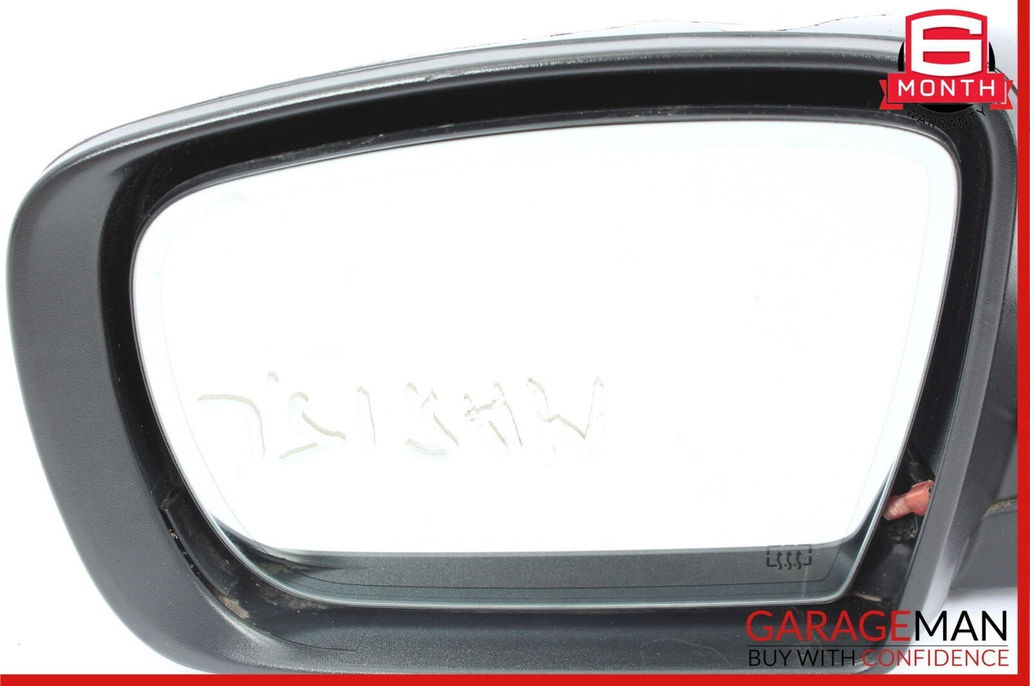 14-17 Maserati Ghibli Front Left Driver Side Mirror Door Rear View Black OEM