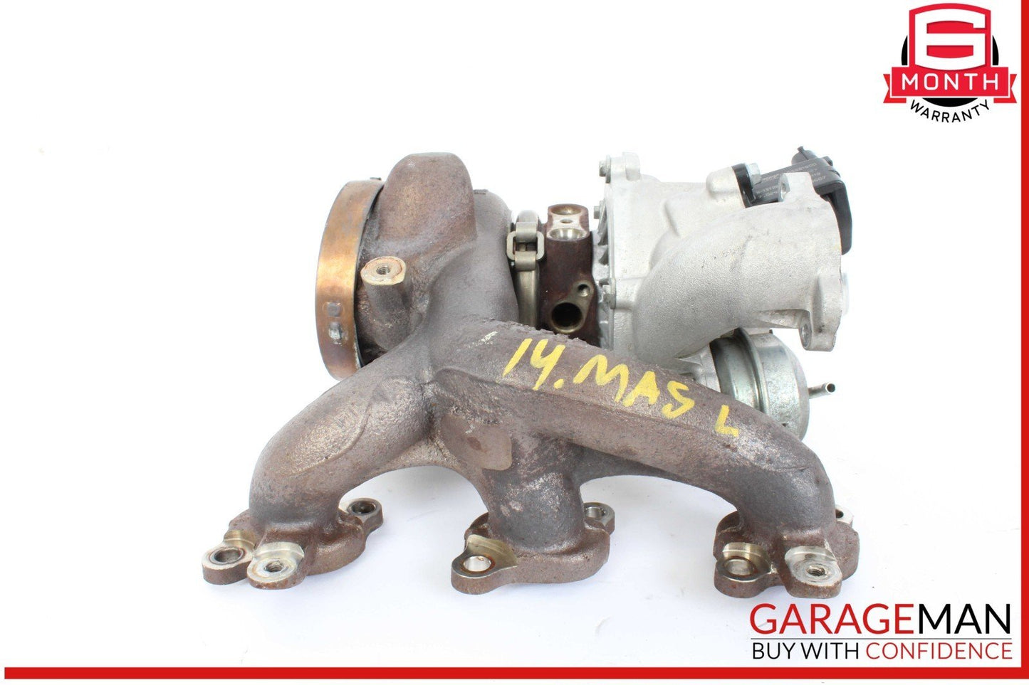 14-20 Maserati Ghibli S Quattroporte Left Turbocharger Turbo Charger Manifold