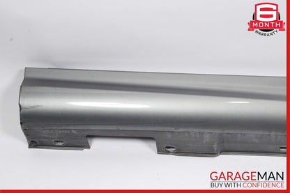 08-14 Mercedes W204 C250 AMG Sport Sedan Right Side Rocker Skirt Panel Silver