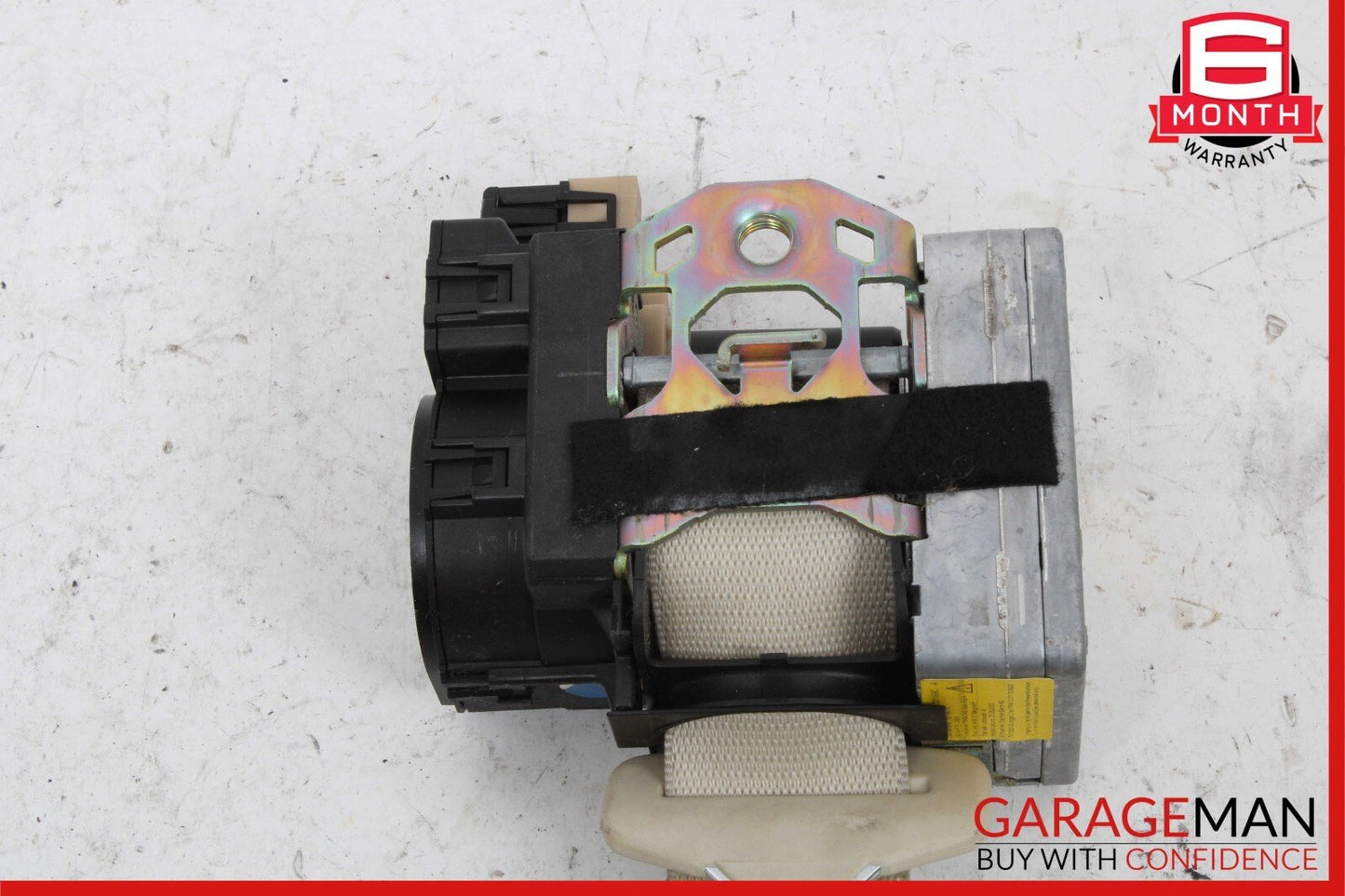 03-06 Mercedes R230 SL500 SL55 AMG Right Side Seatbelt Seat Belt Retractor Beige