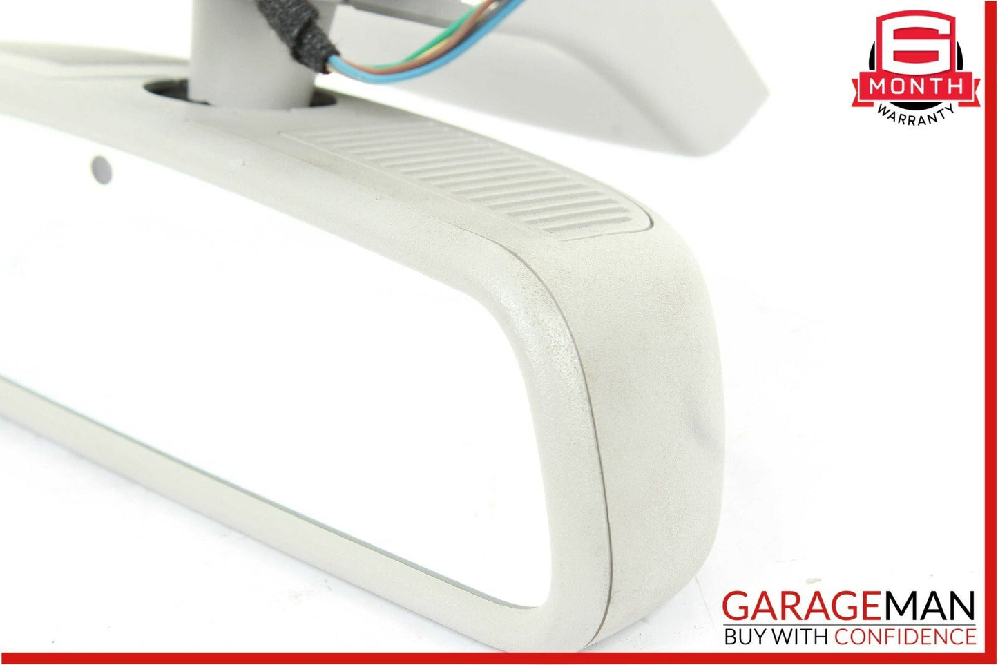 07-09 Mercedes W221 S550 S600 Interior Top Upper Rear View Mirror Gray OEM
