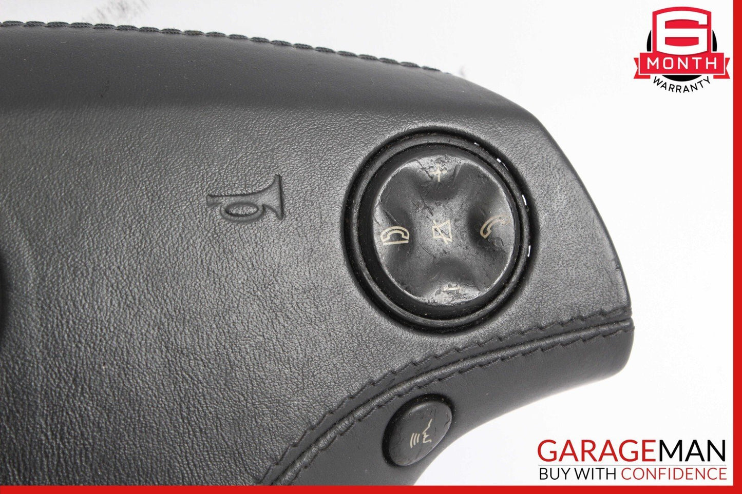 07-10 Mercedes W216 CL550 S450 S550 Steering Wheel Airbag Air Bag Black OEM