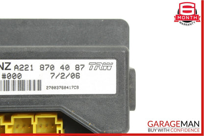 07-09 Mercedes W221 S550 Front Right Side Seat Occupancy Weight Sensor Module