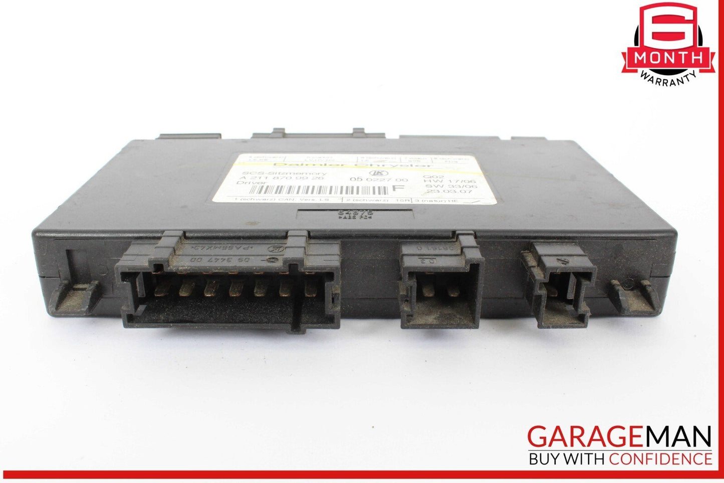 03-12 Mercedes X164 GL450 E350 GL350 SLK350 Left Side Seat Control Module OEM