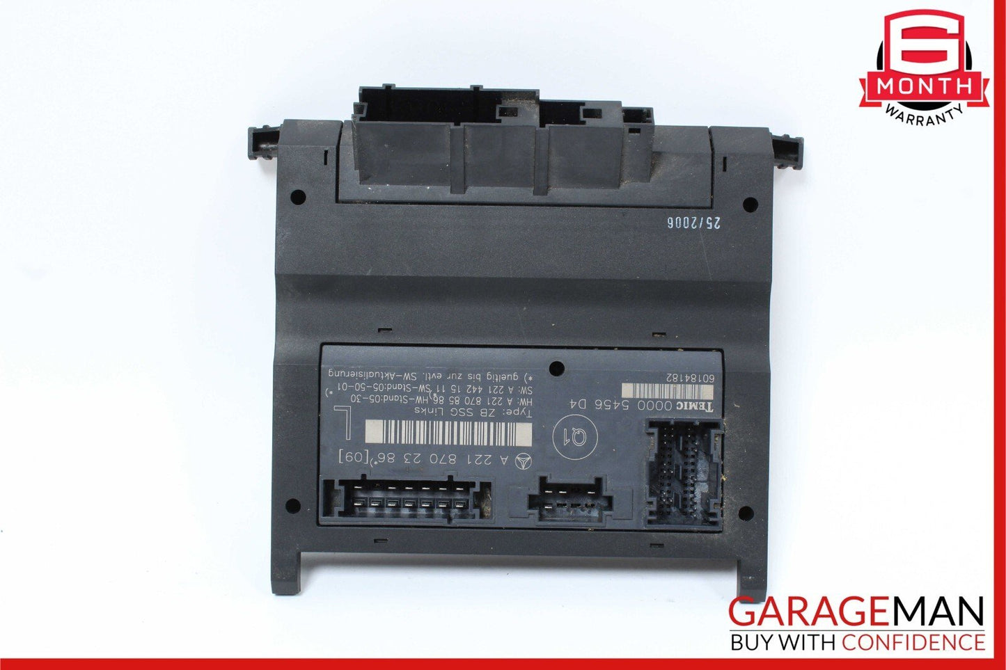 07-13 Mercedes W221 S450 S550 Front Left Driver Under Seat Control Module Unit