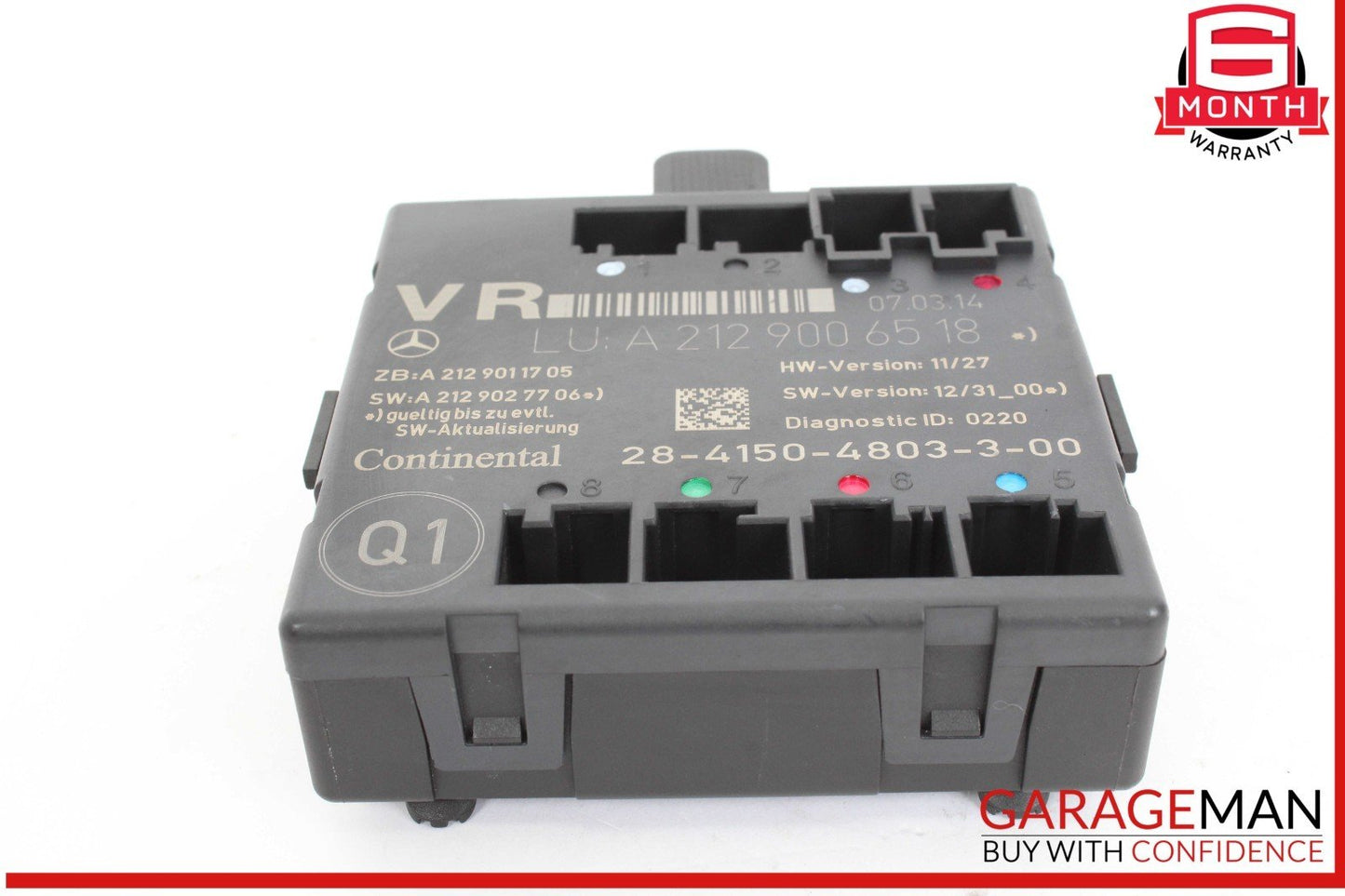 08-18 Mercedes W204 C250 CGI Front Right Side Door Control Module OEM