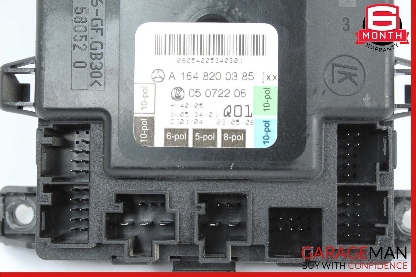 06-13 Mercedes W164 ML350 R350 GL450 Front Left Side Door Control Module Unit