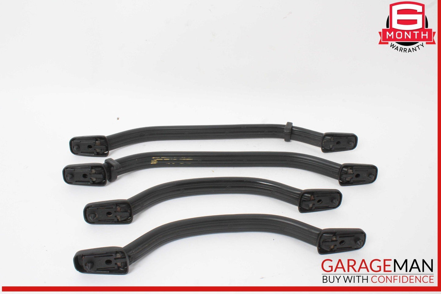 84-93 Mercedes W201 190D 190E Interior Roof Grab Handle Set of 4 Pc OEM