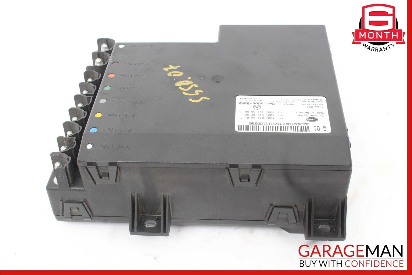 Mercedes W221 S550 CL550 Electric Power Supply Control Fuse Box Module OEM