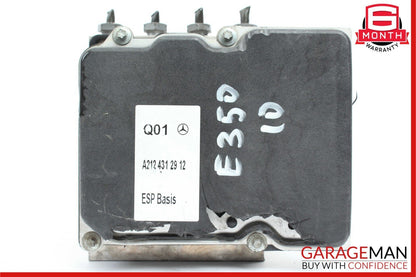 10-14 Mercedes W212 E350 E550 ABS Anti Lock Pump Brake Module 2124312912 OEM