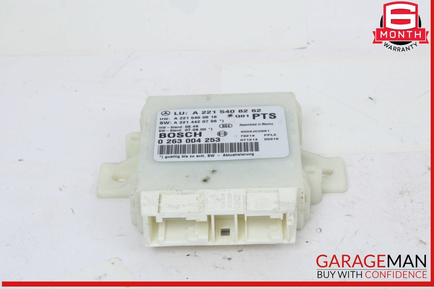 07-09 Mercedes W221 S550 CL550 Parking Back Up Reverse Distance Control Module