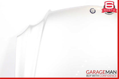 03-08 Mercedes R230 SL500 Front Hood Bonnet Cover Panel Assembly Silver OEM