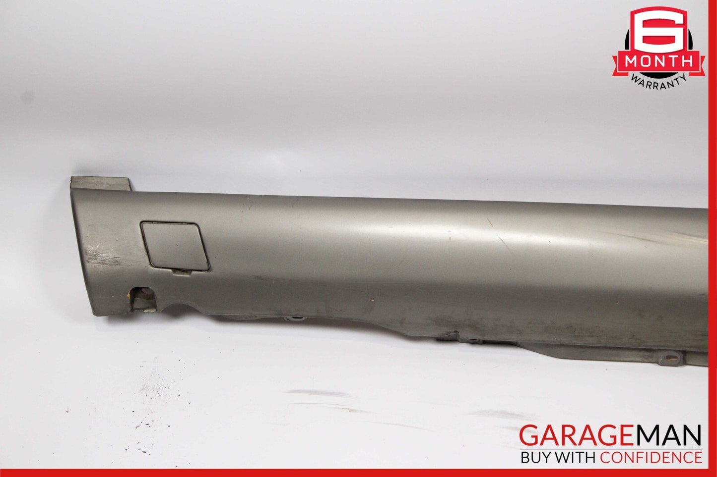 86-91 Mercedes W126 420SEL 560SEL Right Passenger Side Skirt Rocker Panel Silver