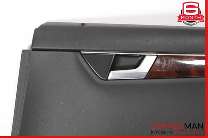 08-14 Mercedes W204 C250 Sedan Rear Right Side Interior Door Panel Black OEM