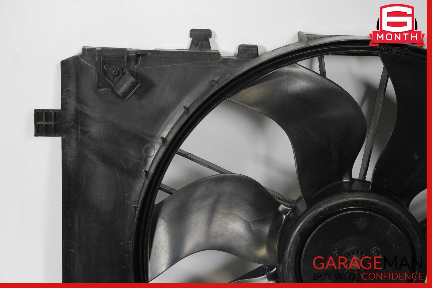 08-18 Mercedes C300 E350 GLK350 C250 Engine Radiator Cooling Fan Motor Shroud