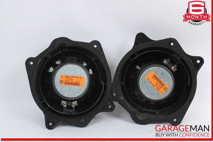 10-13 Mercedes W221 S550 Rear Left & Right Door Loud Speaker Speakers Set OEM