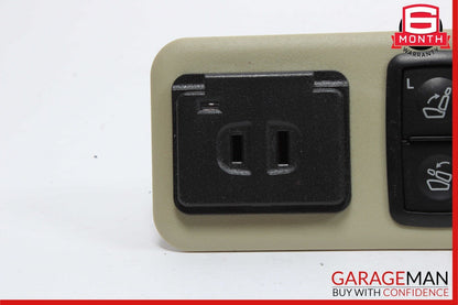 07-12 Mercedes X164 GL450 Rear Seat Fold Switch Socket Control Brown OEM