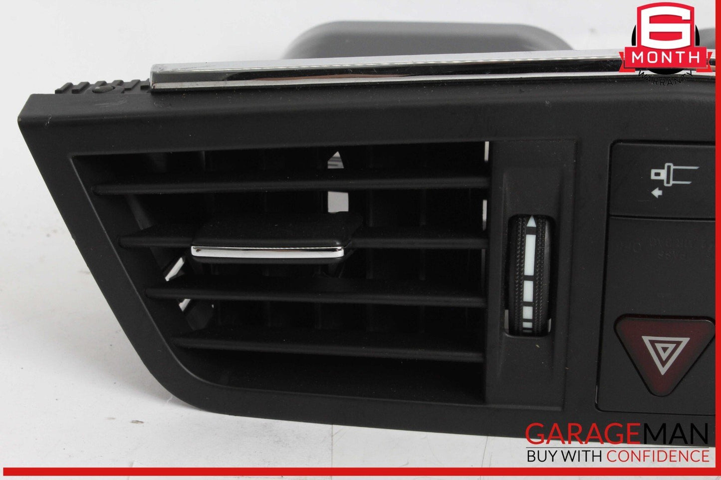 10-13 Mercedes W207 E350 Center Dash Hazard Light A/C AC Air Vent Trim Grille