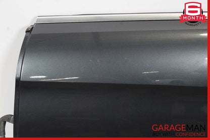 12-18 Mercedes W218 CLS400 CLS550 Rear Left Side Exterior Door Shell Grey