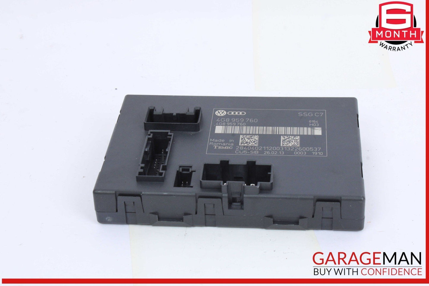12-18 Audi A7 A6 Front Left Driver Side Seat Control Module Unit 4G8959760 OEM