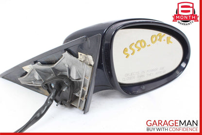 07-09 Mercedes W221 S450 S550 Front Right Side Mirror Door Rear View Blue OEM