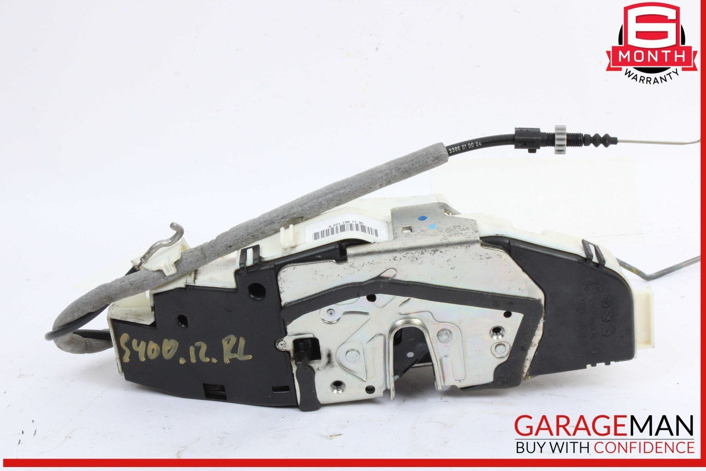 07-13 Mercedes W221 S400 Hybrid Rear Left Side Door Lock Latch Actuator OEM