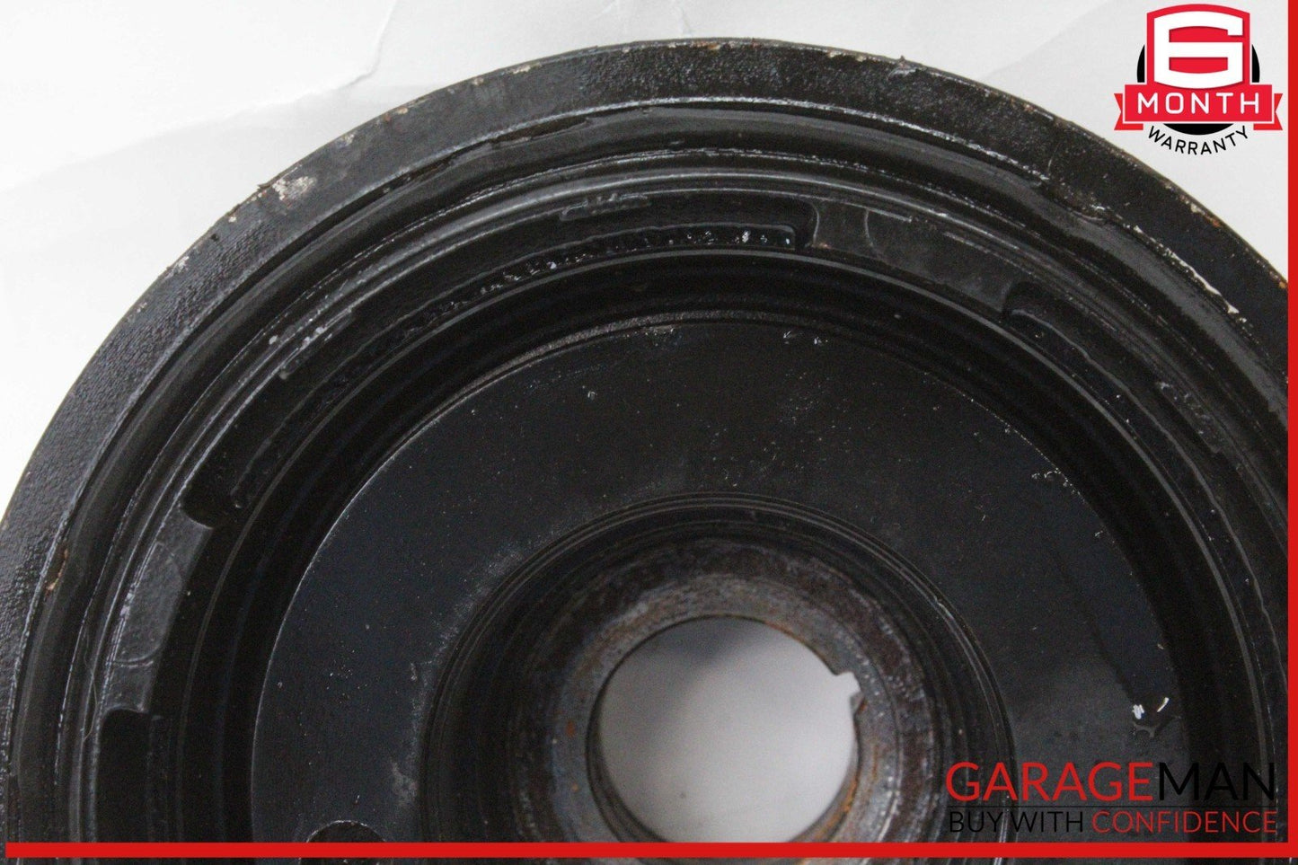 05-12 Mercedes W211 E350 Engine Motor Crankshaft Pulley Vibration Damper OEM