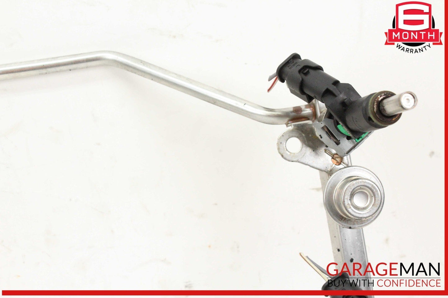 05-12 Mercedes W211 E350 SLK300 Fuel Injector Rail w/ Fuel Injectors OEM