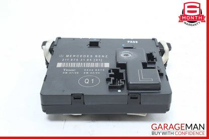 03-09 Mercedes W211 E350 E500 E550 Rear Left Driver Door Control Module OEM