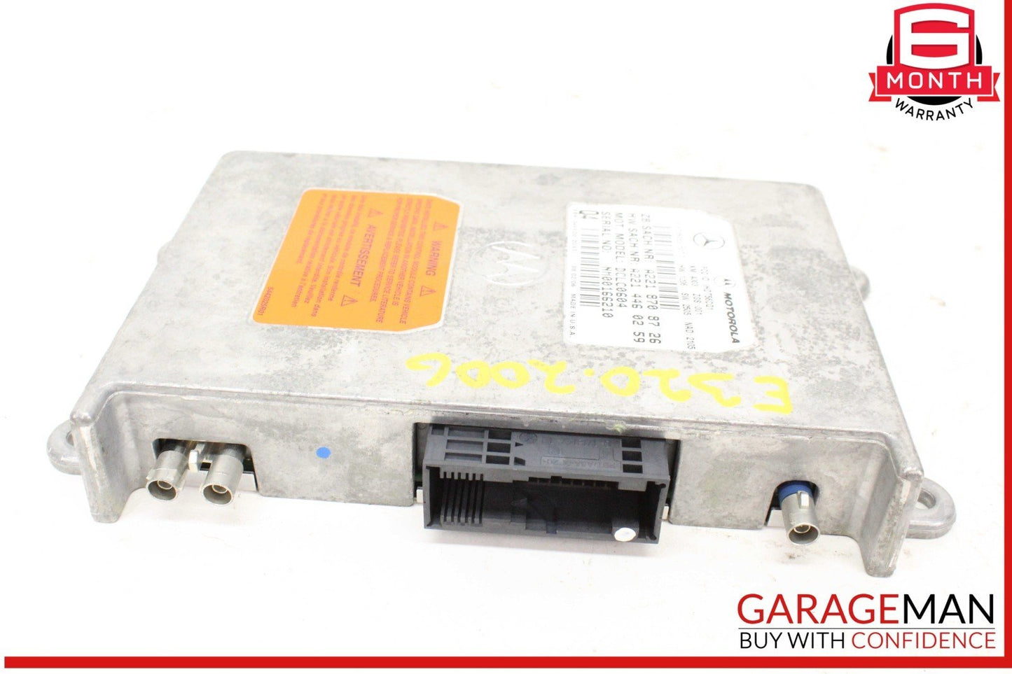 Mercedes W211 E320 CDI Voice Communication Control Module 2218708726 OEM