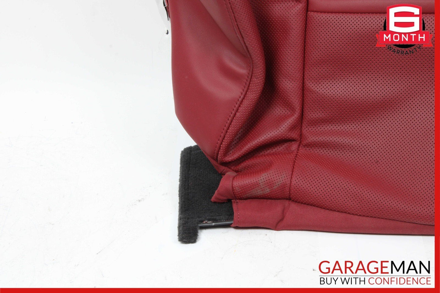 19-22 Porsche Cayenne Front Right Side Top Upper Seat Cushion Cover Red