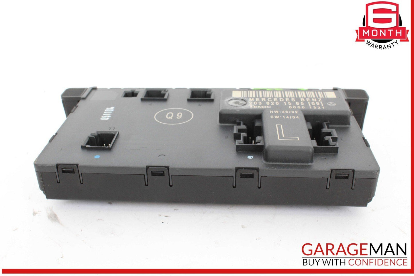 01-07 Mercedes W203 C350 Sport Front Left Side Door Control Module 2038201585