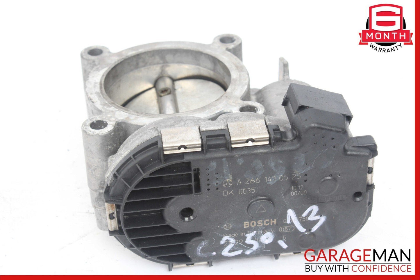 12-15 Mercedes W204 C250 SLK250 E250 Engine Throttle Body 2661410525 OEM