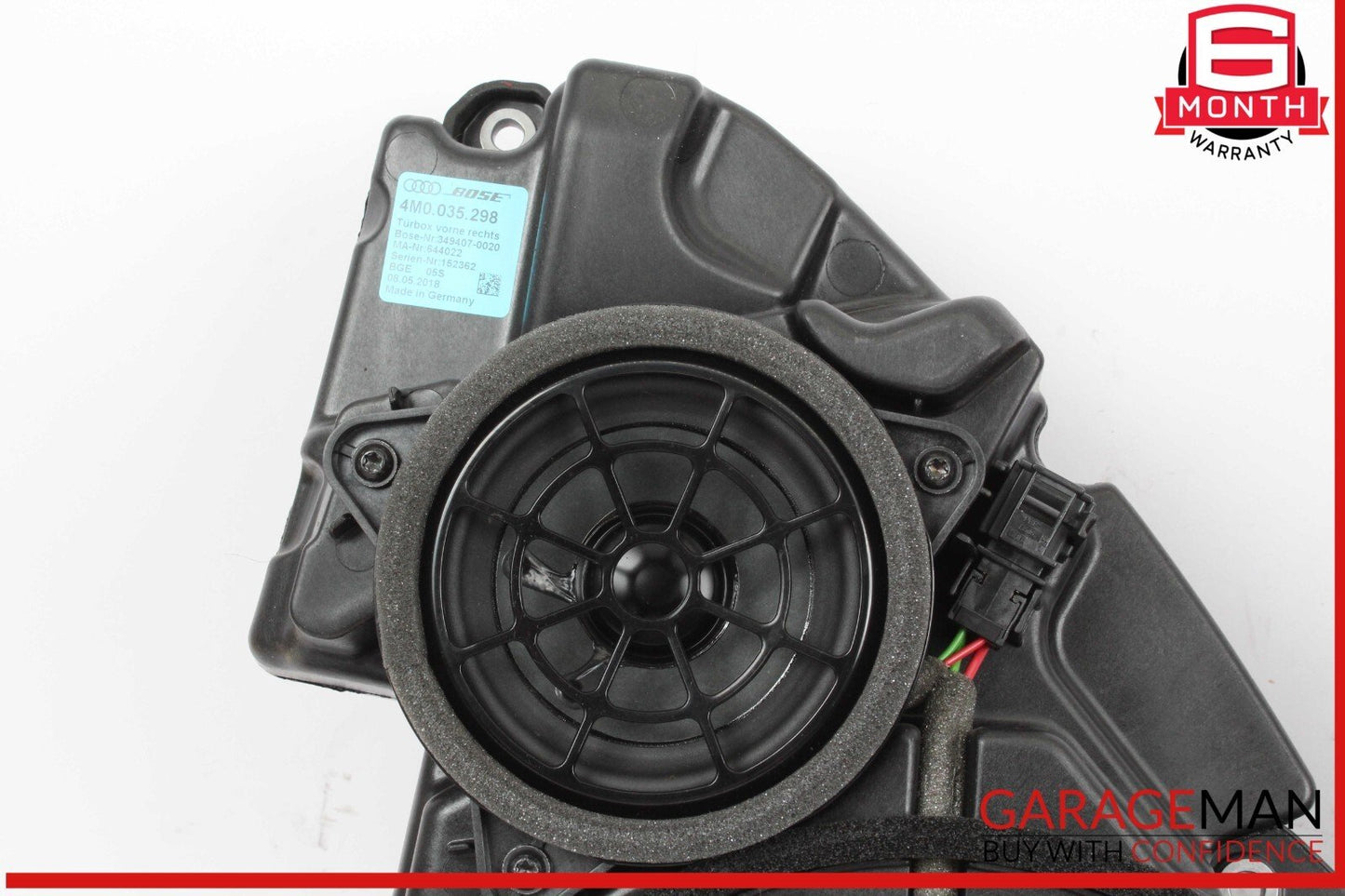 17-24 Audi Q7 Front Right Side Door Subwoofer Sub Woofer Speaker Bass Box OEM