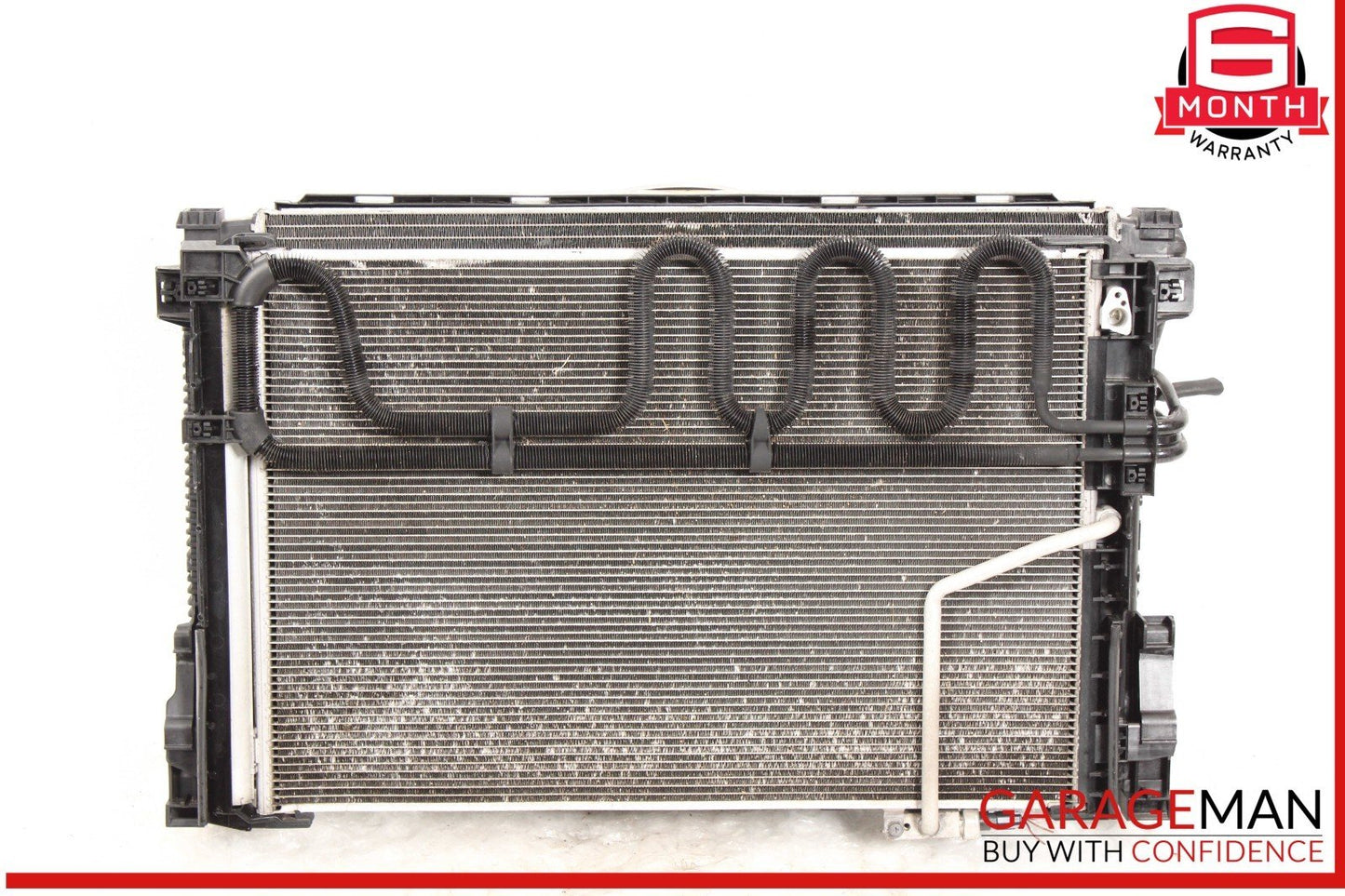 08-15 Mercedes W207 E350 Engine Radiator AC A/C Air Condenser Oil Cooler Assy