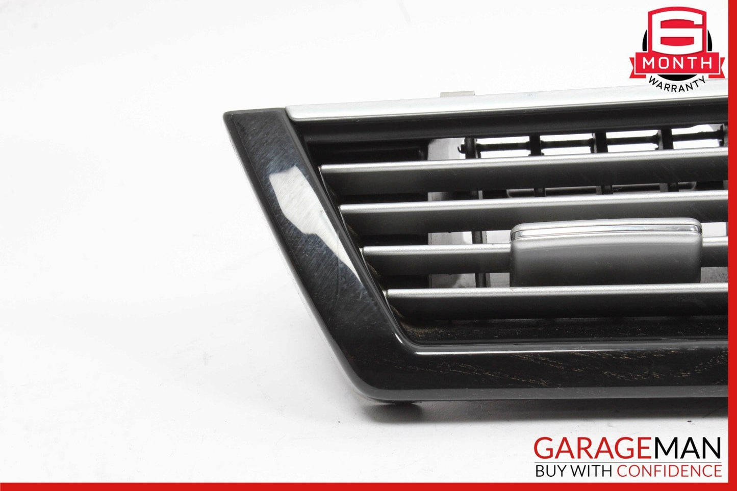 10-13 Mercedes W212 E350 E250 Front Left Dash AC A/C Air Vent Grille Trim Wood