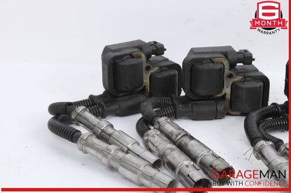 98-11 Mercedes W220 S500 CLK500 CLS55 AMG Ignition Coil Set of 8 0001587303 OEM
