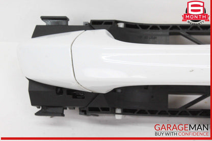 15-24 Audi Q3 A3 S3 Front Right Passenger Side Exterior Door Handle White OEM