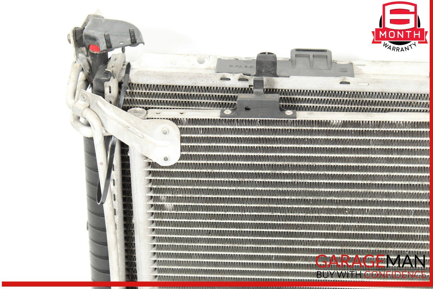 97-04 Mercedes W202 C230 Engine Cooling Radiator AC A/C Condenser OEM