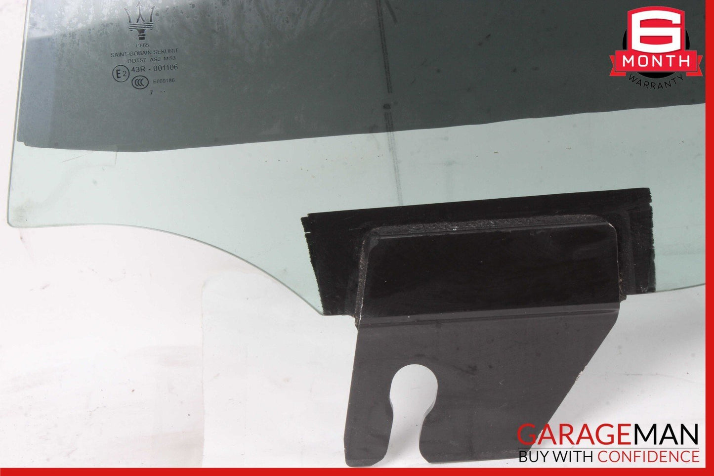 14-22 Maserati Ghibli M157 S Rear Left Driver Side Door Window Glass OEM