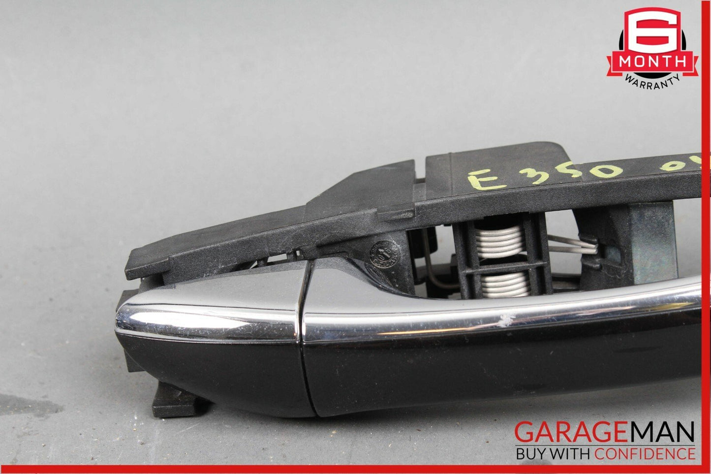 03-09 Mercedes W211 E63 AMG E350 Rear Right Side Exterior Door Handle Black OEM
