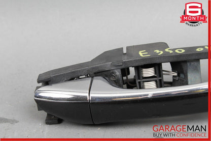 03-09 Mercedes W211 E63 AMG E350 Rear Right Side Exterior Door Handle Black OEM
