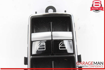 10-13 Mercedes W221 S550 S450 Rear Right Side Window Control Switch Black OEM