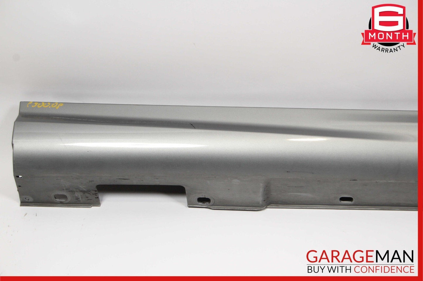 08-14 Mercedes W204 C250 AMG Sport Right Side Skirt Rocker Molding Panel Silver