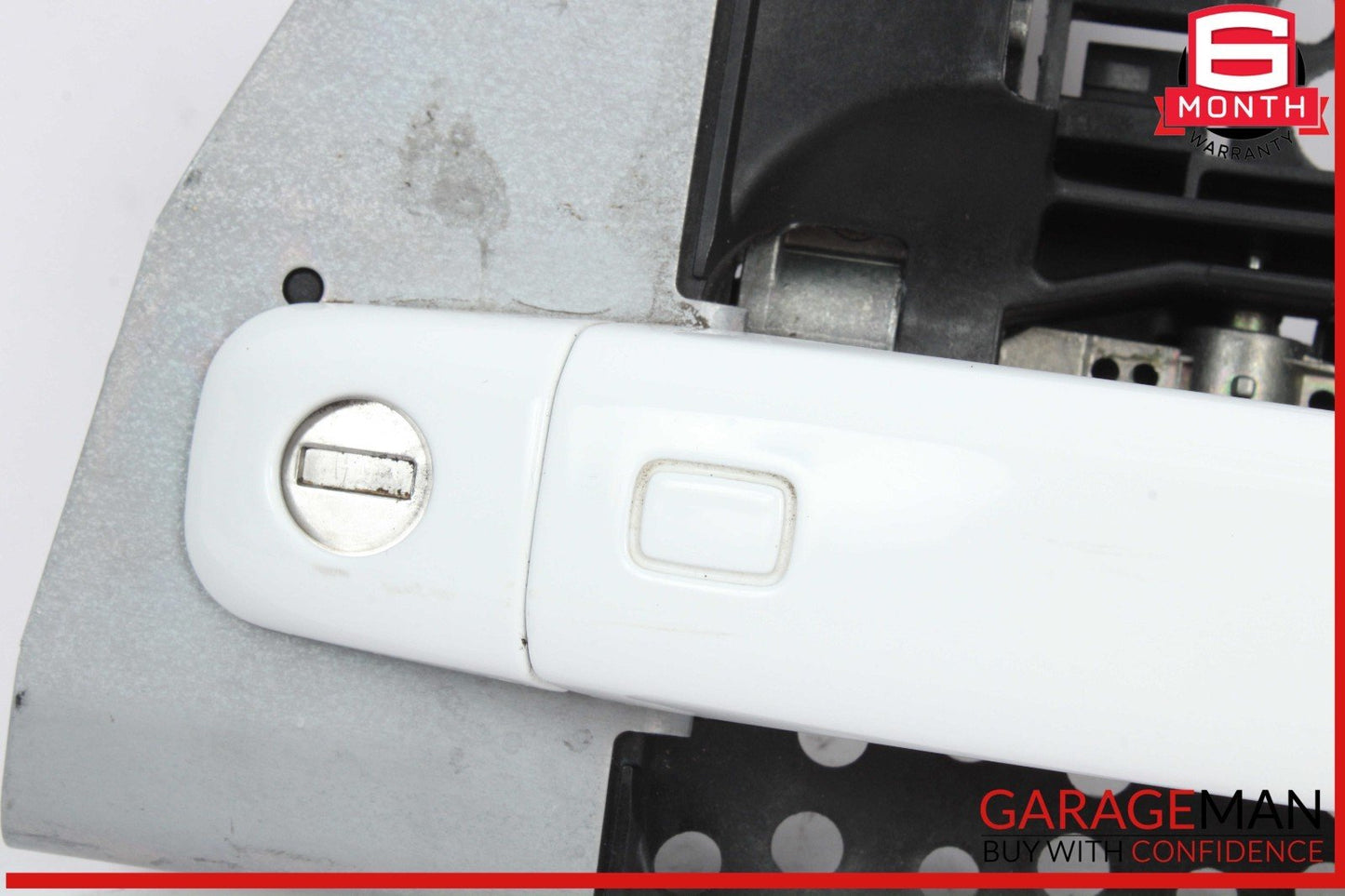 08-18 Audi Q5 S4 A4 A5 Front Left Driver Side Exterior Door Handle White OEM